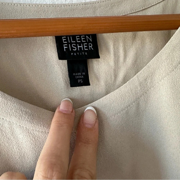 EILEEN FISHER Silk Tank Top Petites - Picture 5 of 5